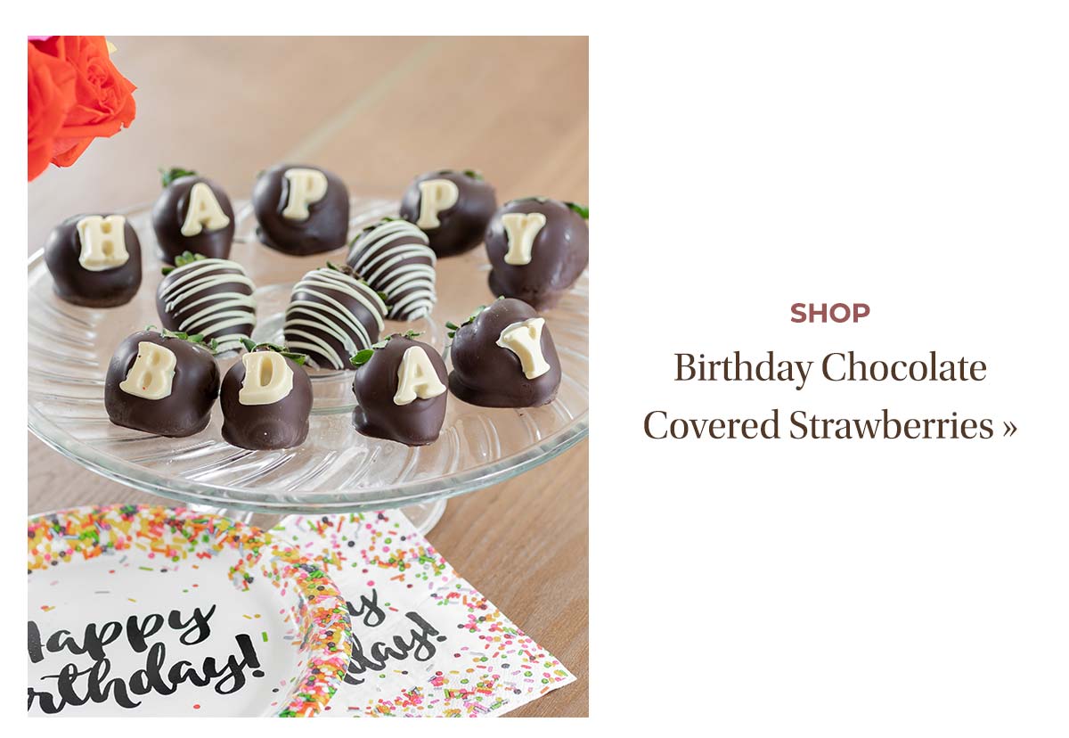 Shop Birthday Chocolate Covered Strawberries